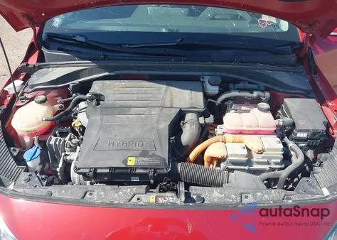 2021 Hyundai Ioniq Hybrid Sel из США, поврежденный, VIN KMHC85LC3MU255826